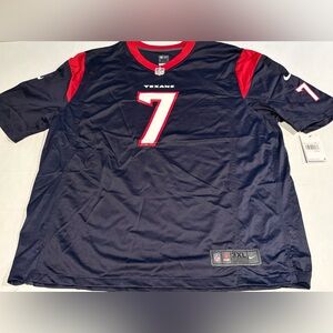 Nike C. J. Stroud Houston Texans Game Jersey Mens 3XL NFL Navy #7 NWT $130